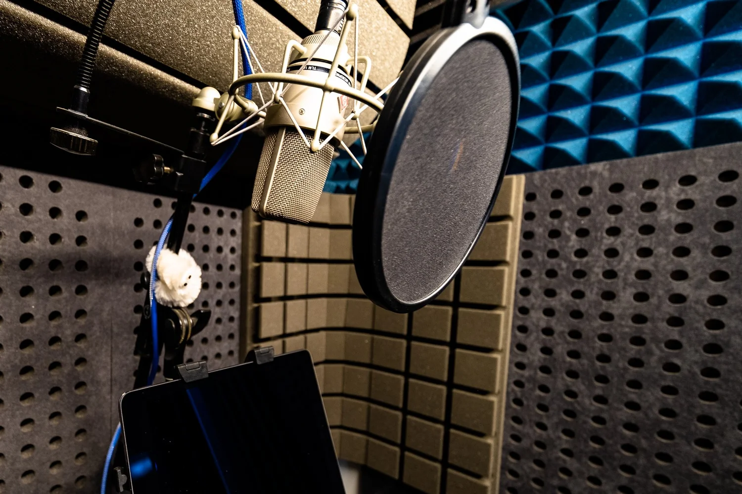 Voiceover recording studio